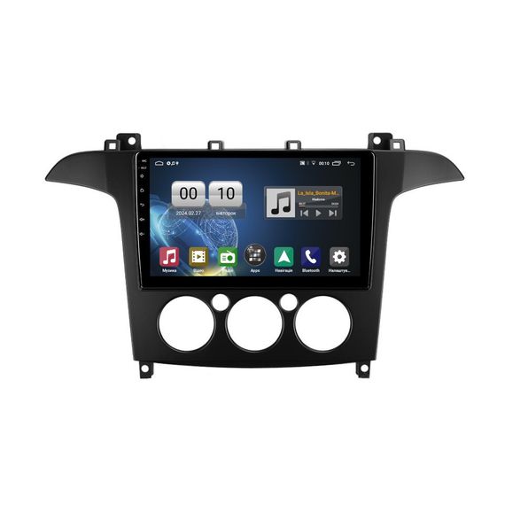 Штатна магнітола серії QIV Q1 під Ford S-MAX 1 2006-2015 (F2) 9 дюймів