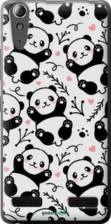 Чохол на Lenovo A6000 Панди "4318u-103-2448"