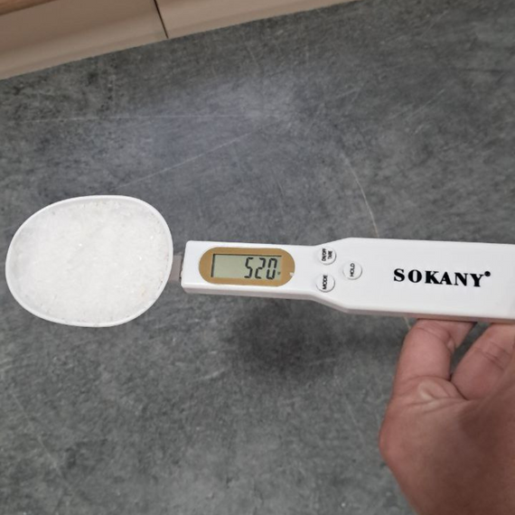 Електронна мірна ложка з дисплеєм і вагами Sokany SK-19041 | Зображення 2