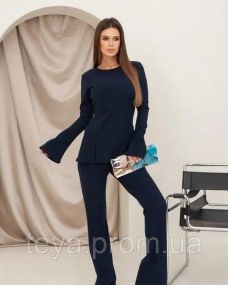 Костюм колір темно-синій розмір M FI_009699