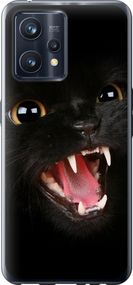 Чехол на Realme 9 Pro Plus Чёрная кошка "932u-2596-17620"