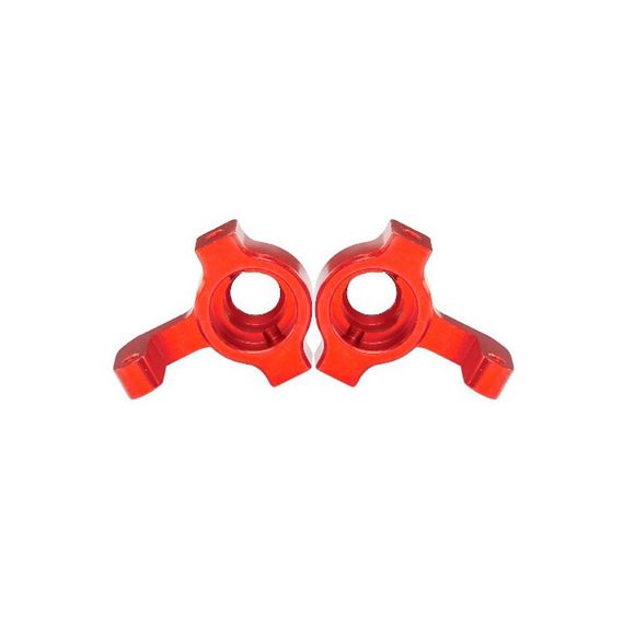 Поворотні кулаки металеві Remo Hobby A2507 для моделей 1/16 Red (2шт) | Зображення 1