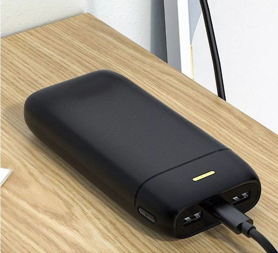 Акумулятор зовнішній Power Bank LENYES 20000 mAh-267 (Реальна ємність) 2хUSB, MicroUSB, швидке заряджання | Зображення 3