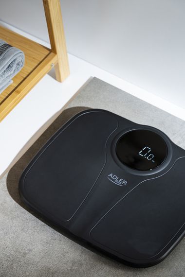 Ваги підлогові електронні Adler AD 8172 чорні до 180 кг з високою точністю | Зображення 5