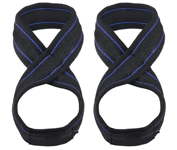 Лямки для тяги (вісмірка) Power System PS-3405 Figure 8 Black/Blue L/XL (3405BU-5) | Зображення 5