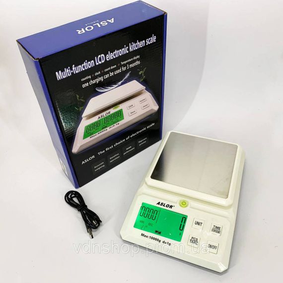 Ваги кухонні з цифровим екраном QZ-168, Прості у використанні кухонні ваги професійні KZ-98 | Зображення 2