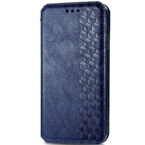 Шкіряний чохол-книжка GETMAN Cubic (PU) для Xiaomi Redmi 9 Синій