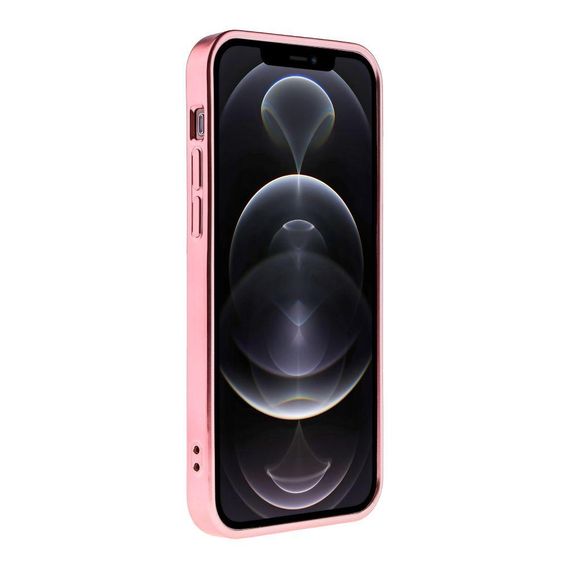 Чехол TPU Metallic Chrome з повним захистом камери with Magsafe для Iphone 12 Pro Цвет Titan | Зображення 7