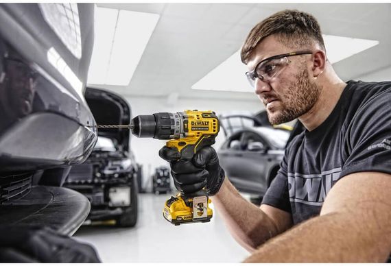 Дрель- аккумуляторная бесщеточная ударная 57,5 Нм DeWALT DCD706D2 | Зображення 4