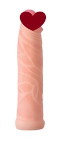 Насадка для страпона тілесна EGZO CIBERSKIN NSTR13 ( 15,5 см х 3,8 см ) sexstyle
