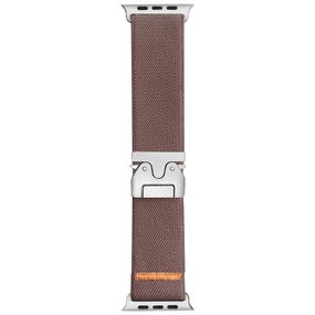 Ремінець Nylon New Design для Apple Watch 42(ser.1-3)/44/45/46/49mm Light Brown