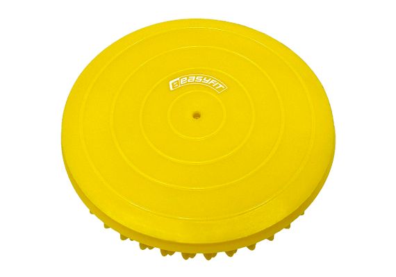 Напівсфера масажна кіндербол EasyFit 16 см м'яка жовта (EF-3001-Y) | Зображення 1