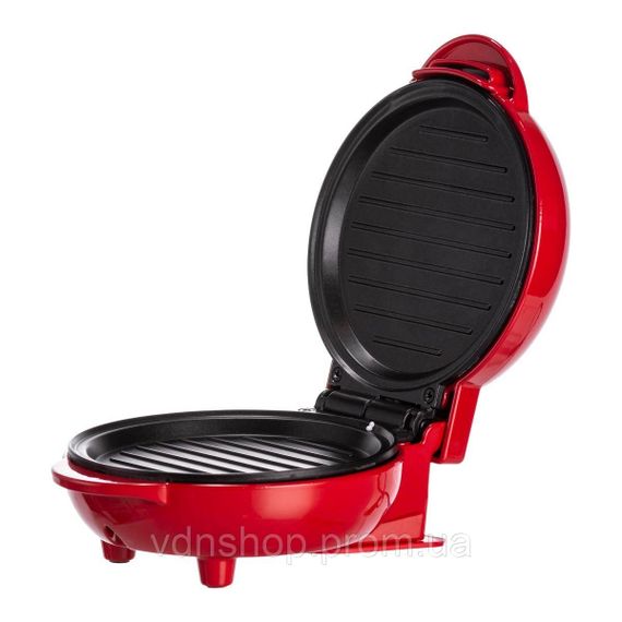 Гриль электрический настольный компактный  550 Вт с антипригарной поверхностью Sokany SK-BBQ-853 | Зображення 3