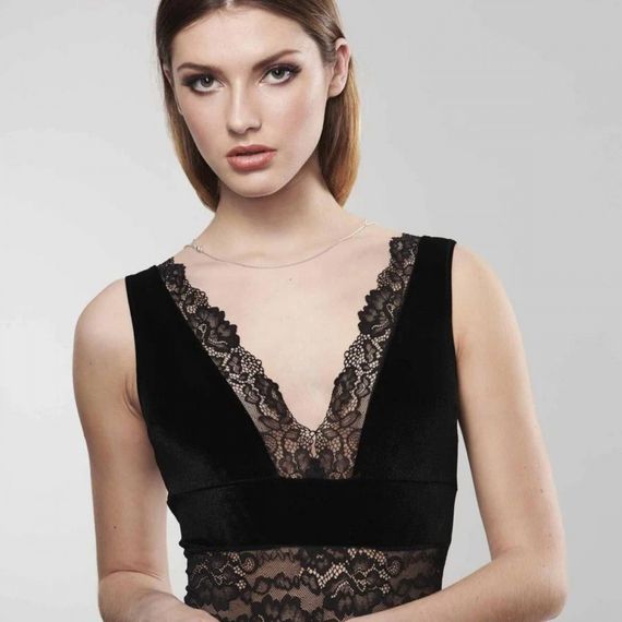 Цепочка для спины Bijoux Indiscrets Magnifique Back and Cleavage Chain -Silver, украшение для тела Sex Aura | Зображення 1