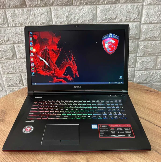 Ноутбук MSI Apache  7RF i7 7700HQ 16Gb SSD 128Gb+HDD1Tb GTX 1060 Б/В | Зображення 1