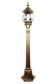 Ліхтар вуличний на ніжці 25500 Золото 113х20х20 см.