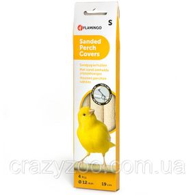 Жердка Flamingo Sanded Perch Covers для птахів, з піщаним покриттям, 12 мм ЦІНА ЗА ШТ
