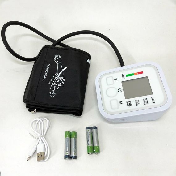 Тонометр с широкой манжетой ARM Style B02R, Качественный плечевой тонометр, Аппарат для MV-680 давления | Зображення 9