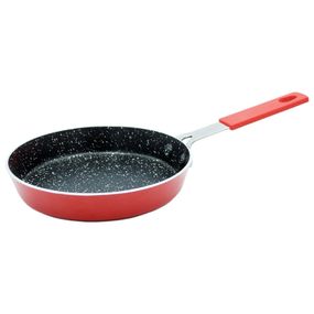Сковорода антипригарна Con Brio Eco Granite mini 14 см CB-1414 алюмінієва червона