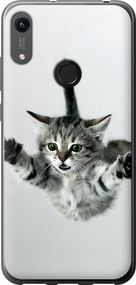 Чехол на Huawei Honor 8A Летящий котёнок "2322u-1635-17620"
