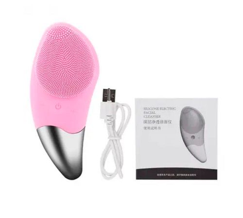 Силіконова щітка-масажер для обличчя Sonic Facial Brush | Зображення 4