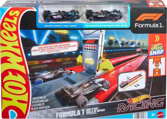 Трек Hot Wheels Трасса для гонки Формулы 1 Racing Formula 1 Grid Start | Зображення 1