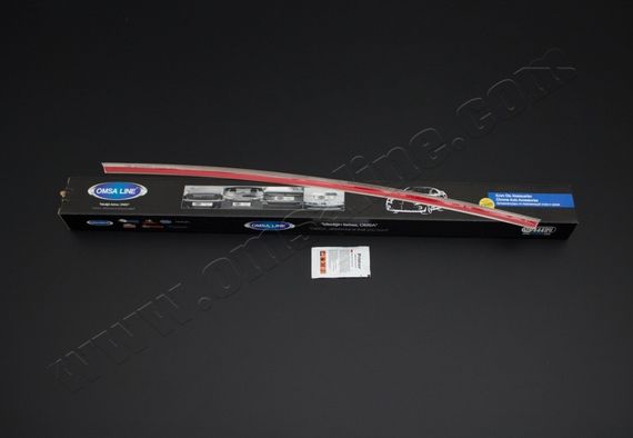 Накладка на передний бампер (нерж) для Nissan Navara/NP300 2016↗ | Зображення 1