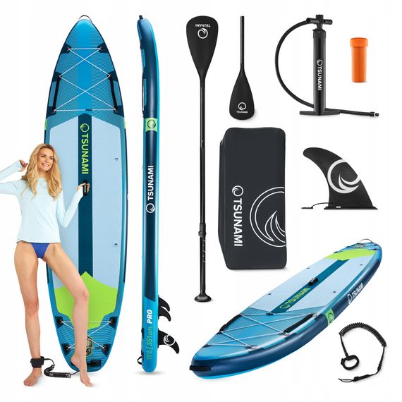 Надувна SUP дошка TSUNAMI PRO 350 см з веслом T15 (P-5905973405638) | Зображення 2