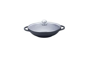Сковорода WOK антипригарна Maestro — 320 мм із кришкою MR-4832