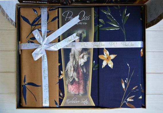 Постельное белье Prima Casa Exclusive Satin 200×220 см Bamboo Flower | Зображення 3