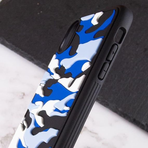 Чохол TPU+PC Army Collection для Apple iPhone XS Max (6.5") Синій | Зображення 3