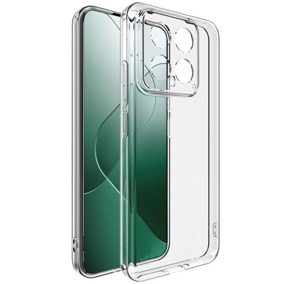 TPU чехол Epic Transparent 1,5mm Full Camera для Xiaomi 14T Бесцветный (прозрачный)