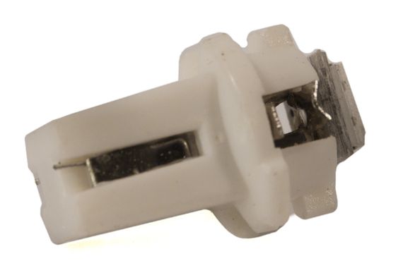Светодиодная лампа AllLight T 5  1 диод 12V B8,5d панель приборов 2109 15*19мм WHITE | Зображення 1
