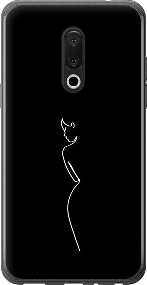Чехол на Meizu 15 Силуэт1 "4590u-1472-17620"