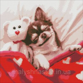 Алмазна мозаїка "Спляча красуня" AMO7730 40х40см