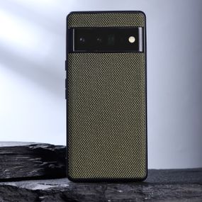 Google Pixel 8A чохол Woven Nylon оливковий