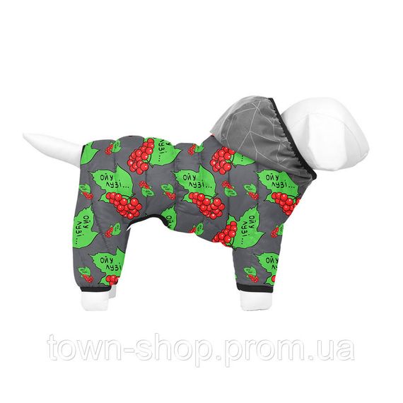 Комбинезон для собак WAUDOG Clothes рисунок "Калина", S32, В 47-50 см, С 30-33 см | Зображення 2