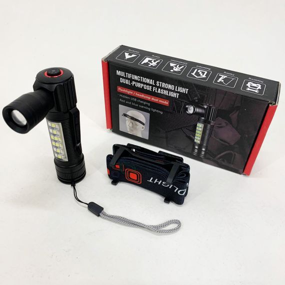 Налобний ліхтар для туризму риболовлі та полювання, Ліхтар на лоб для промислових робіт EI-42 | Зображення 4