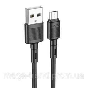 Кабель Hoco Micro USB Victory charging data cable X83 |1m, 2.4A|