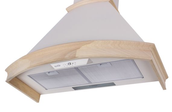 Вытяжка кухонная под дерево VENTOLUX SORENTO 90 CREMA | Зображення 4