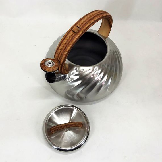 Чайник Magio MG-1194 3 л зі свистком, чайник зі свистком для індукційної плити, чайник газовий | Зображення 3