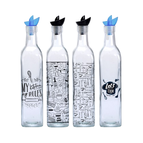 Пляшка для олії/оцту "Моя кухня" мікс 500мл S&T 701-12