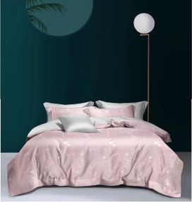 Комплект постільної білизни Soho Євро Memoria 200х230 см Flowers PinkGra