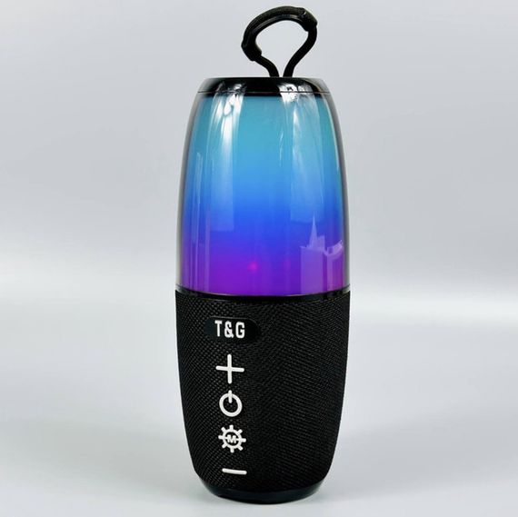 Колонка портативна Bluetooth T&G TG644 black чорна | Зображення 4