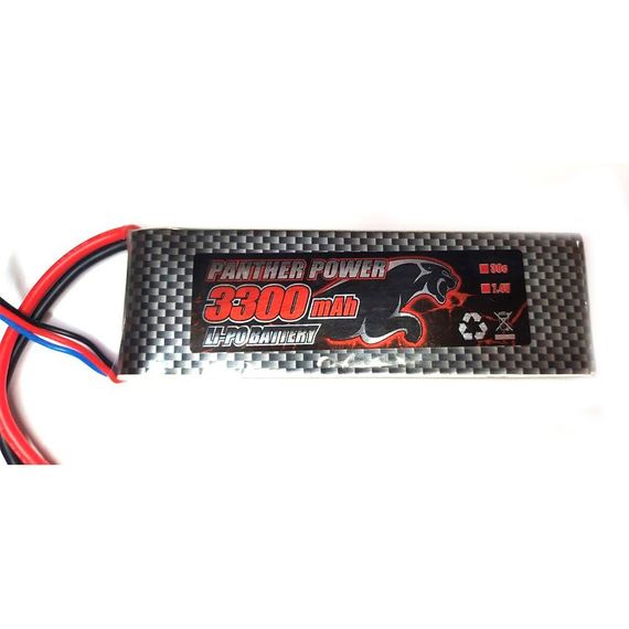 Аккумулятор Panther Power 7.4v 3300 mAh Lipo 2s (Remo Hobby E9333) | Зображення 2