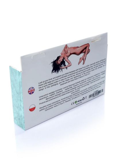 Наручники - Furry Cuffs Blue sexstyle | Зображення 5