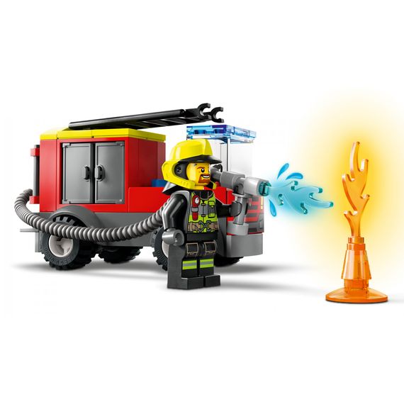 Конструктор LEGO City Пожежне депо та пожежна машина 153 деталі (60375) | Зображення 6