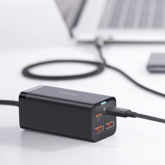 Мережевий Зарядний Пристрій Потужний 100W XPRO GaN3 Pro Desktop Fast Charger (33077-01_1857) | Зображення 7