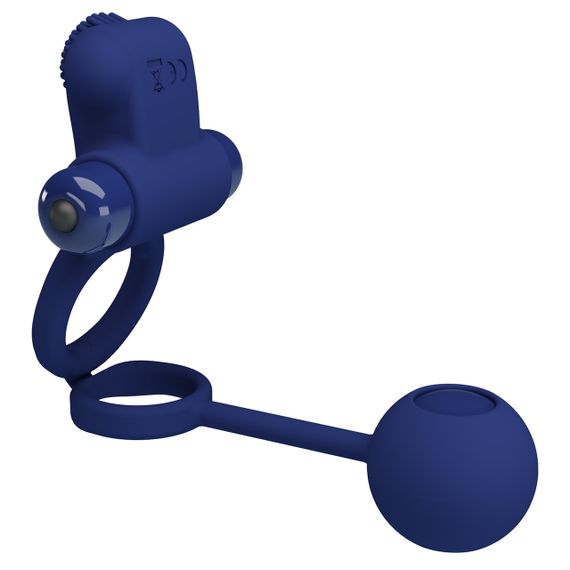 Эрекционное кольцо Pretty Love - Powerful ring, 10 vibration functions, BI-210211-3 sexstyle | Зображення 3