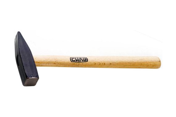 Молоток слюсарний із дерев'яною ручкою (800 г) Стандарт СИЛА 3201071